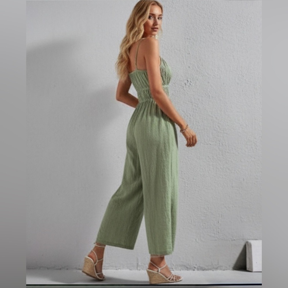 Ruched Bust Cami Jumpsuit - Picture 5 of 6